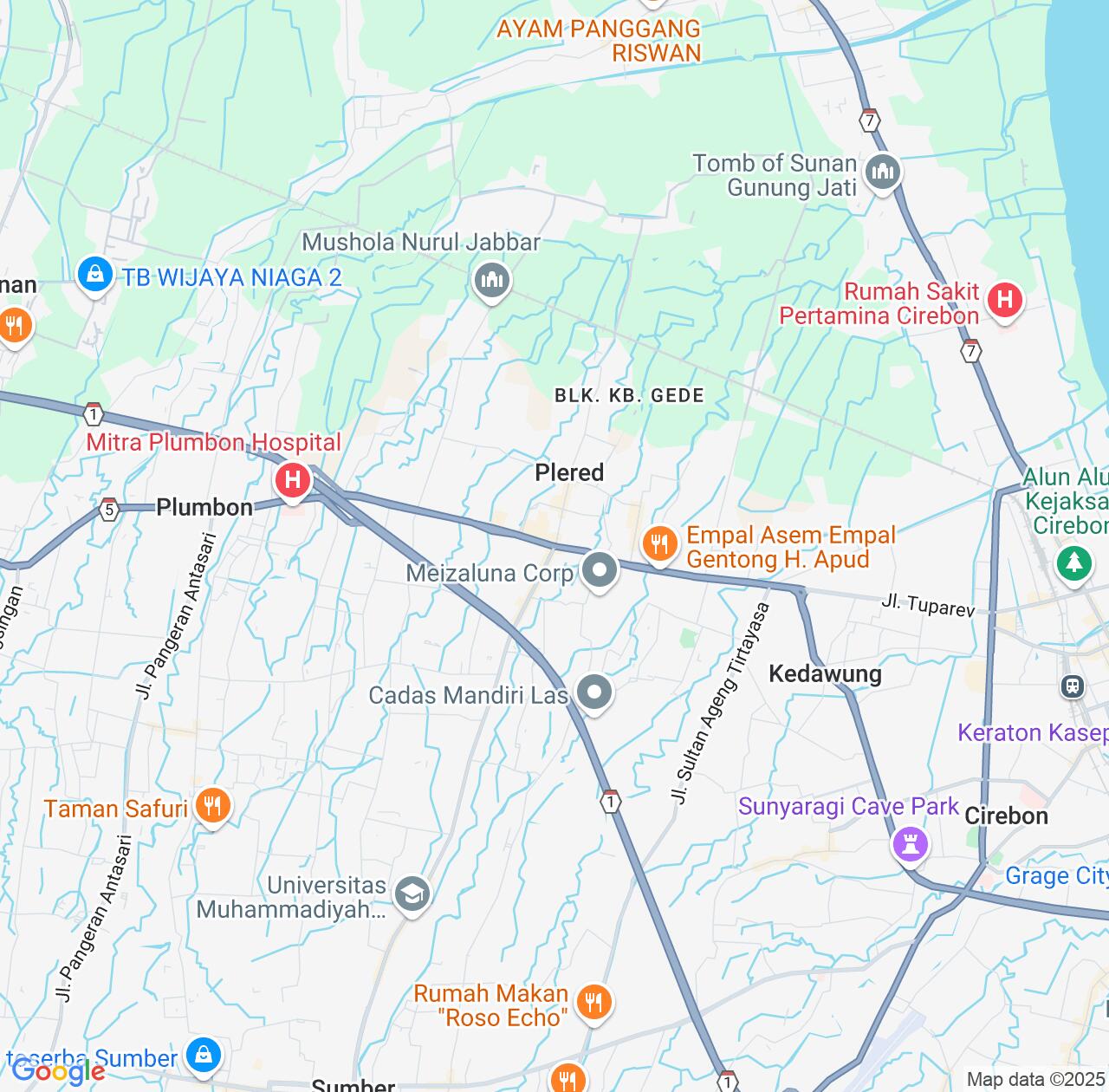 Map image for Intellectual Property Lawyers in Weru and West Java IP firms at coordinates  ; .