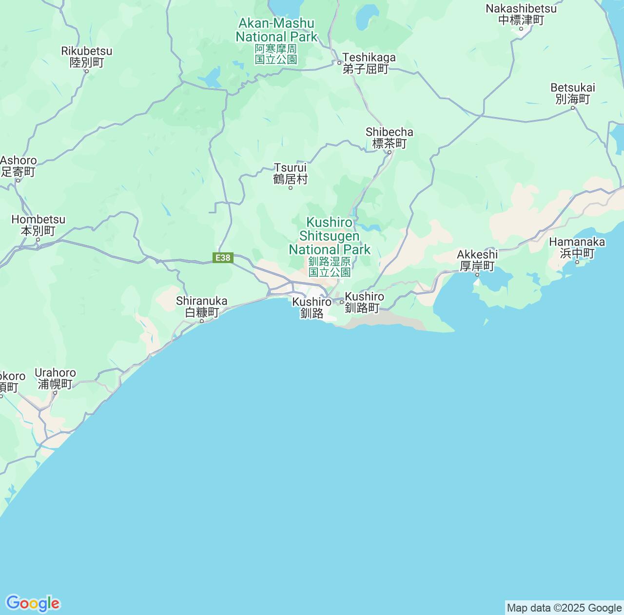 Map image for Intellectual Property Lawyers in Kushiro and Hokkaido IP firms at coordinates  ; .