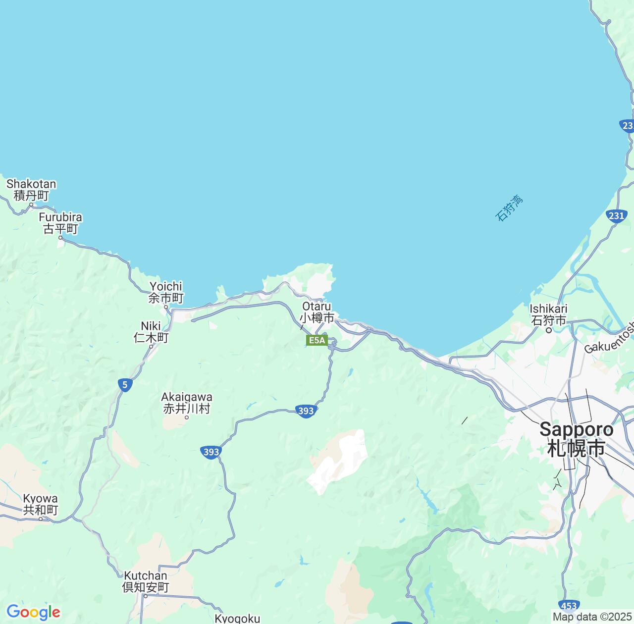 Map image for Intellectual Property Lawyers in Otaru and Hokkaido IP firms at coordinates  ; .