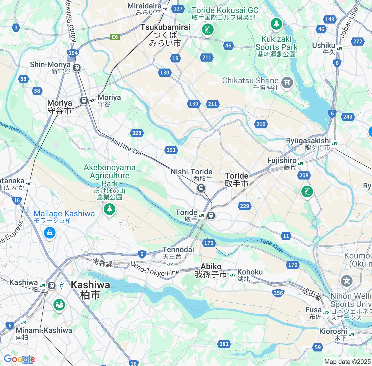 Map image for Intellectual Property Lawyers in Toride and Ibaraki IP firms at coordinates  ; .