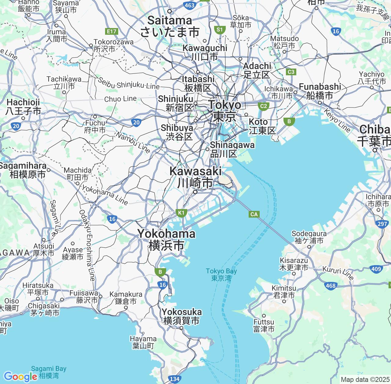 Map image for Intellectual Property Lawyers in Kawasaki and Kanagawa IP firms at coordinates  ; .