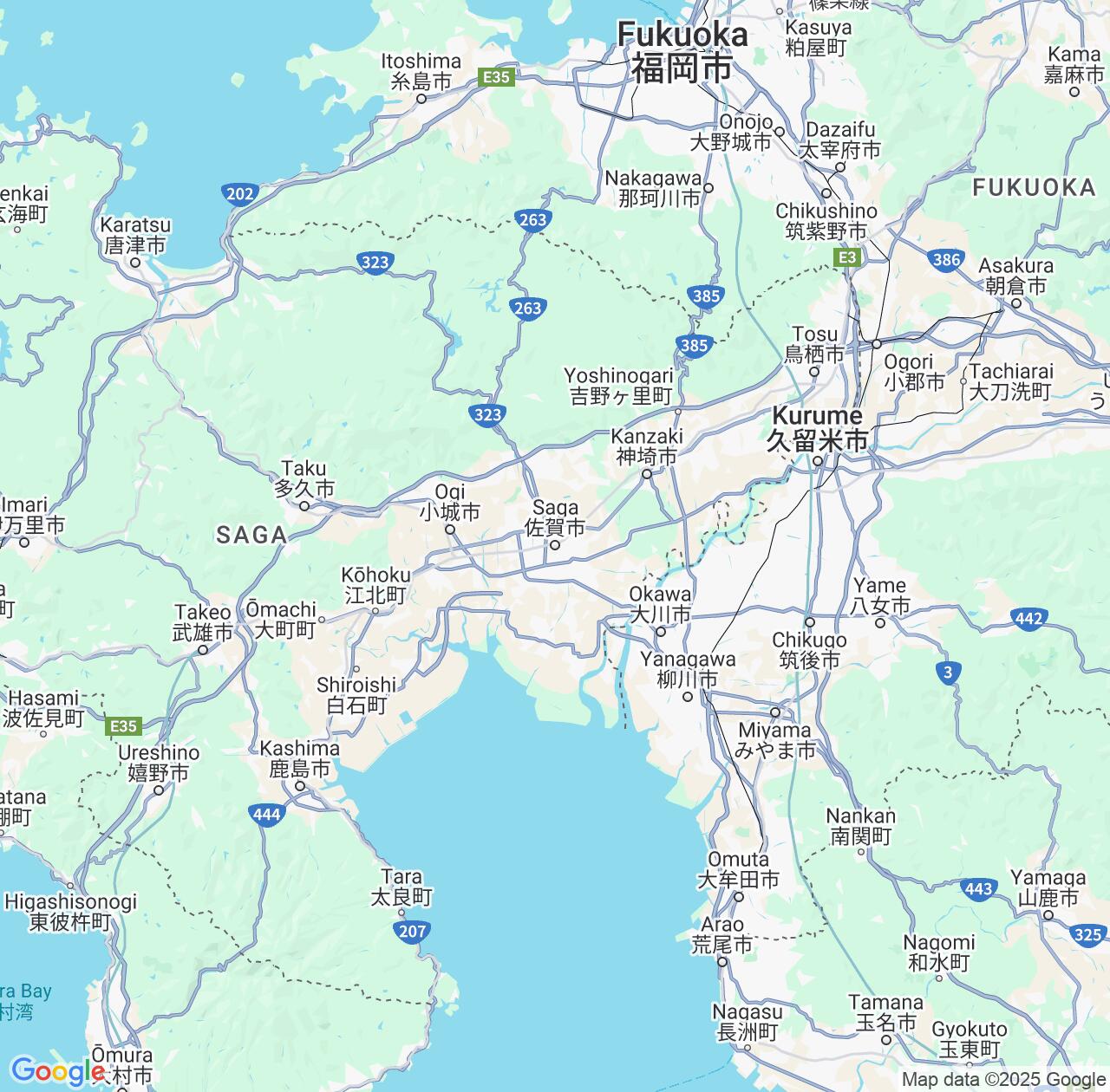 Map image for Intellectual Property Lawyers in Saga and Japan IP firms at coordinates  ; .