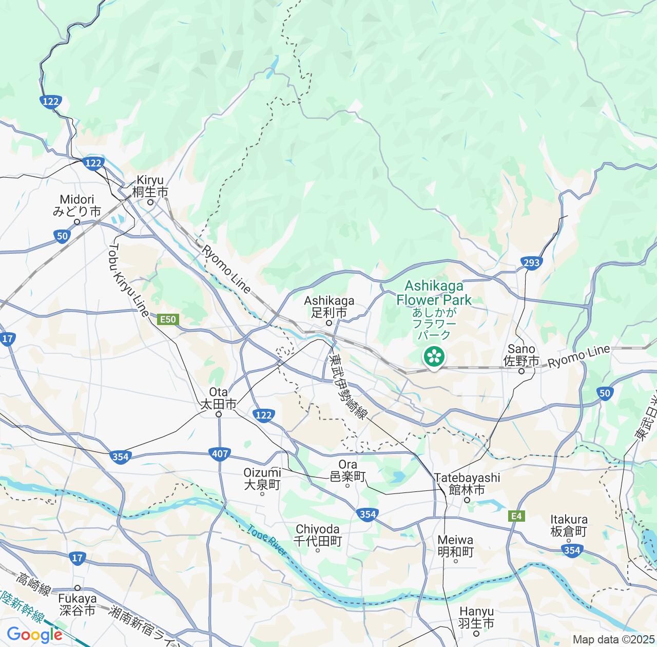 Map image for Intellectual Property Lawyers in Ashikaga and Tochigi IP firms at coordinates  ; .