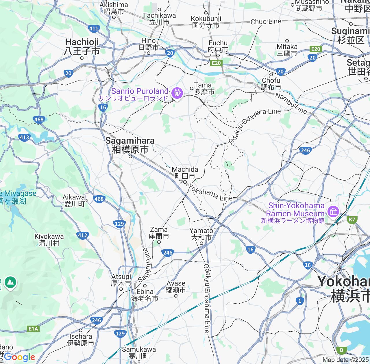 Map image for Intellectual Property Lawyers in Machida and Tokyo IP firms at coordinates  ; .