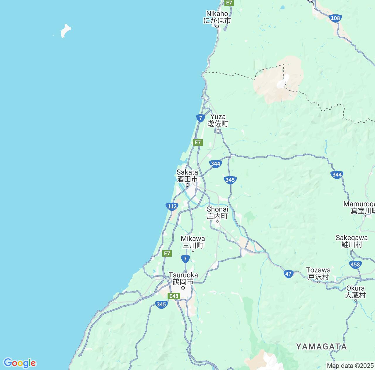 Map image for Intellectual Property Lawyers in Sakata and Yamagata IP firms at coordinates  ; .
