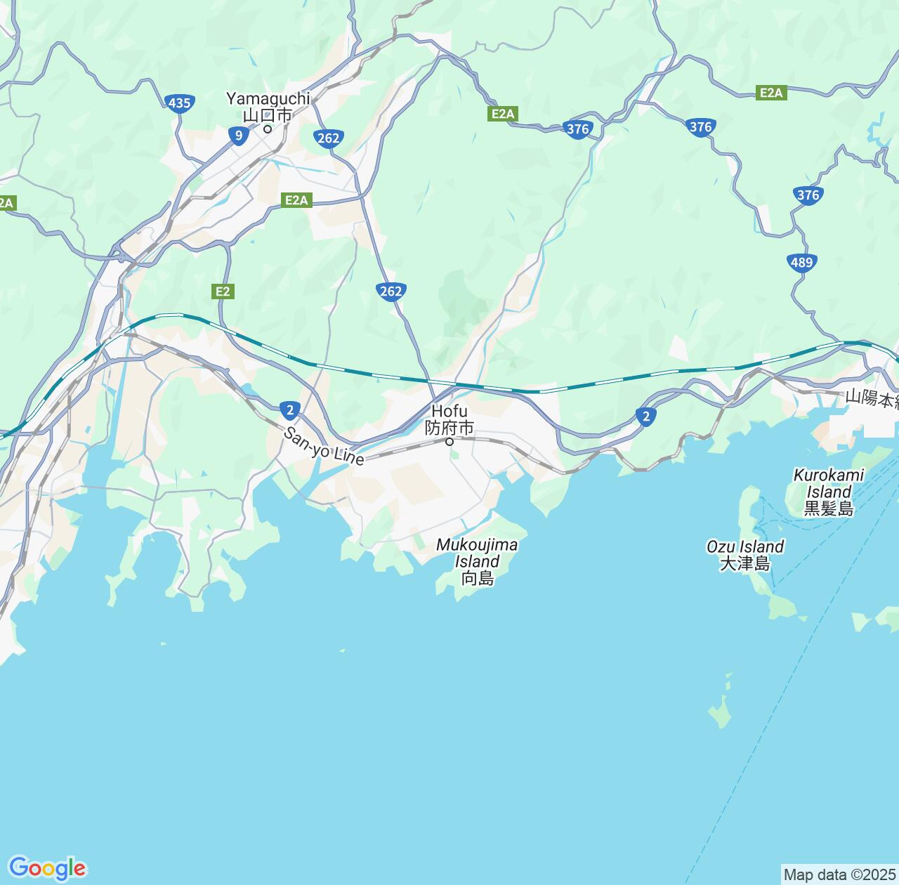 Map image for Intellectual Property Lawyers in Hofu and Yamaguchi IP firms at coordinates  ; .