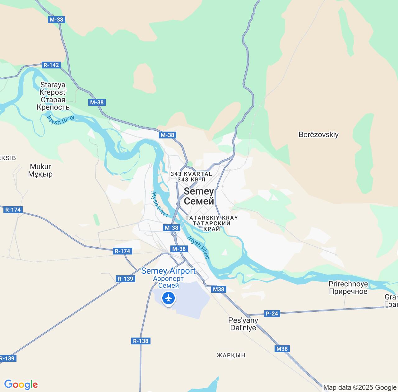 Map image for Intellectual Property Lawyers in Semey and Abai Region IP firms at coordinates  ; .