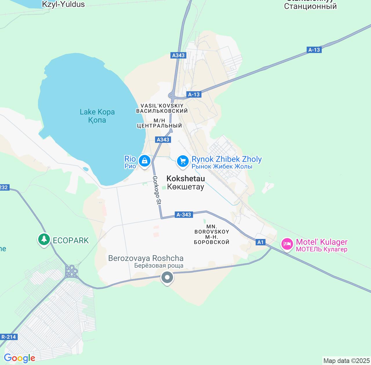 Map image for Intellectual Property Lawyers in Kokshetau and Aqmola IP firms at coordinates  ; .