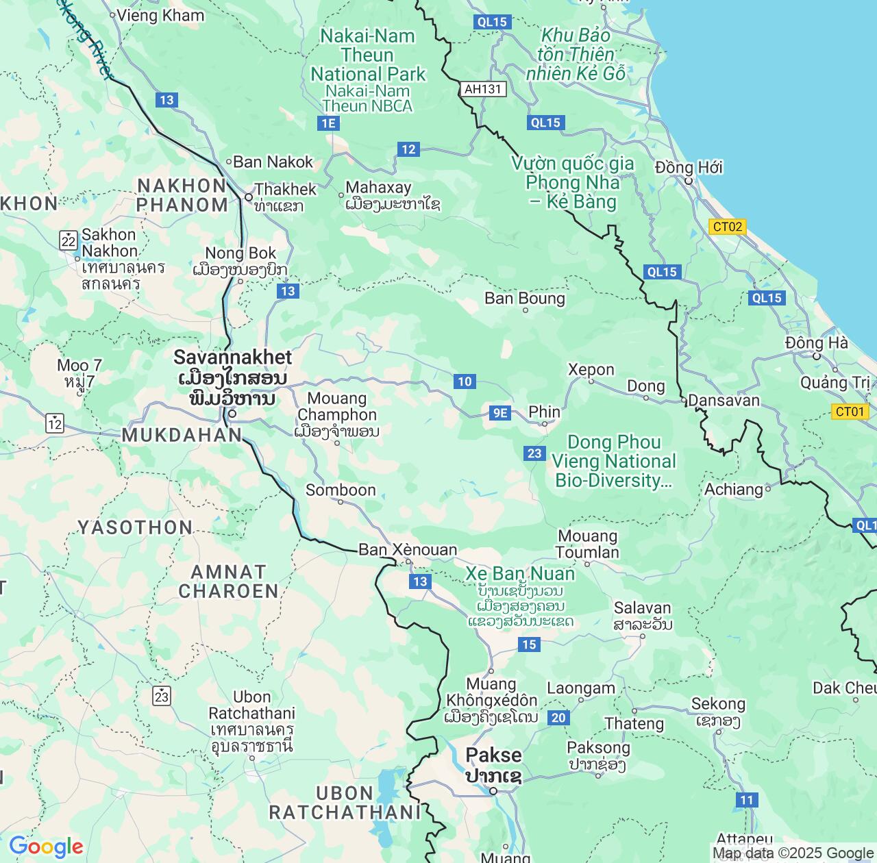 Map image for Intellectual Property Lawyers in Savannakhet Province and Laos IP firms at coordinates  ; .