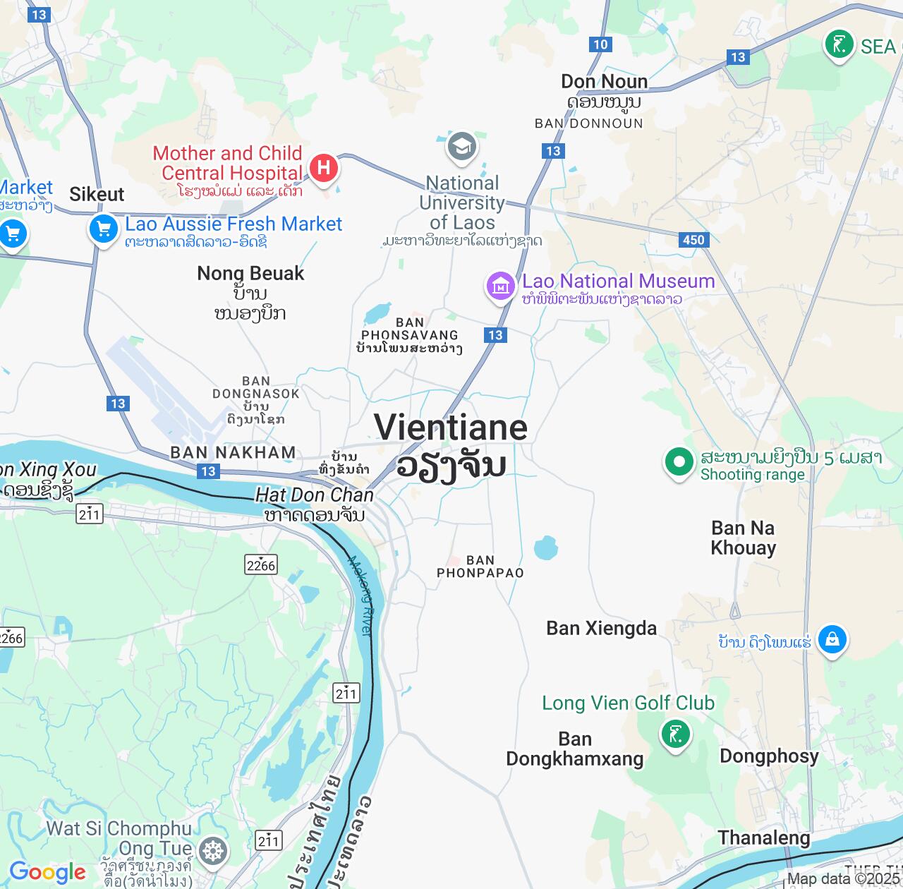 Map image for Intellectual Property Lawyers in Vientiane and Vientiane Prefecture IP firms at coordinates  ; .