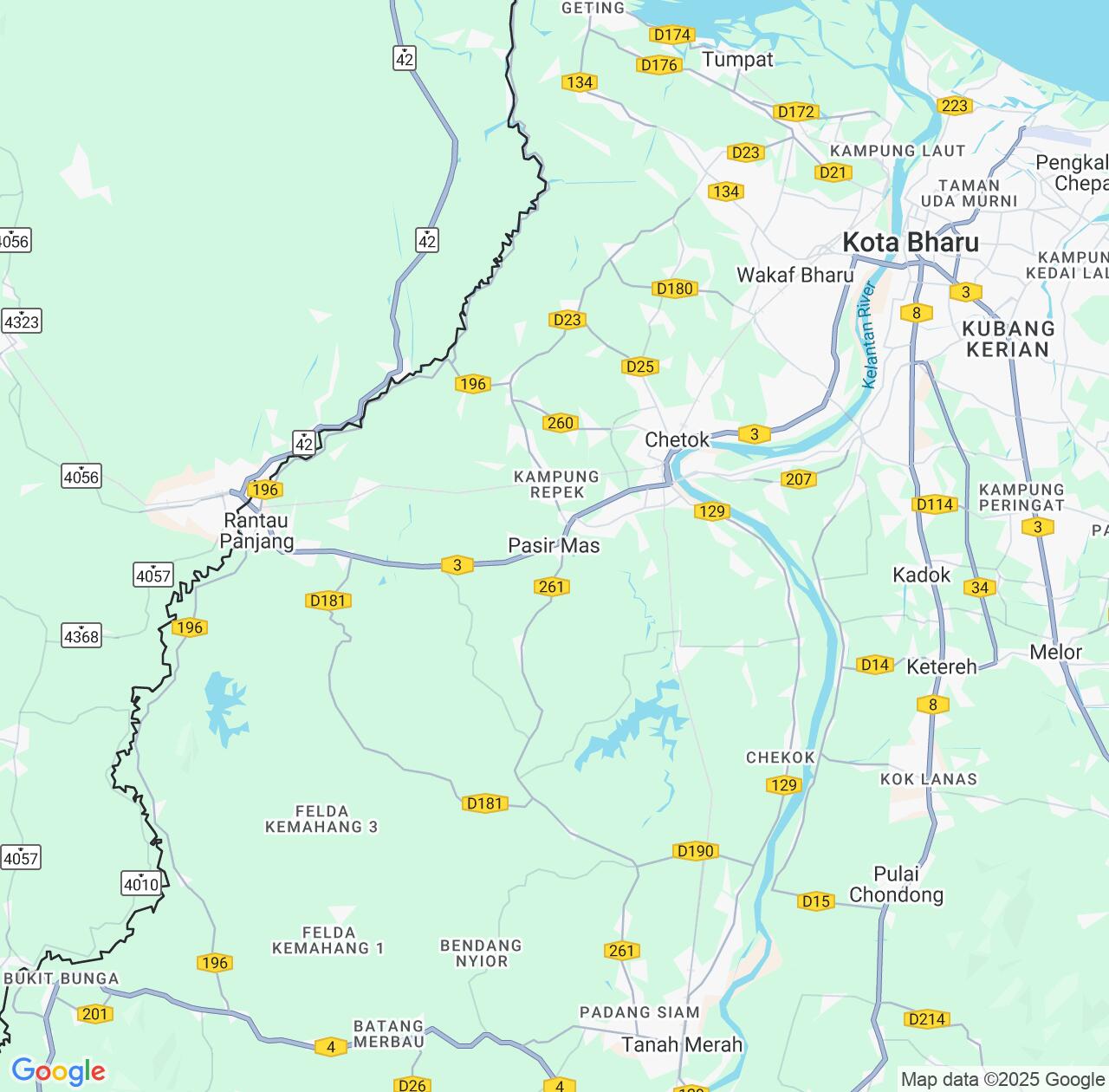 Map image for Intellectual Property Lawyers in Pasir Mas and Kelantan IP firms at coordinates  ; .