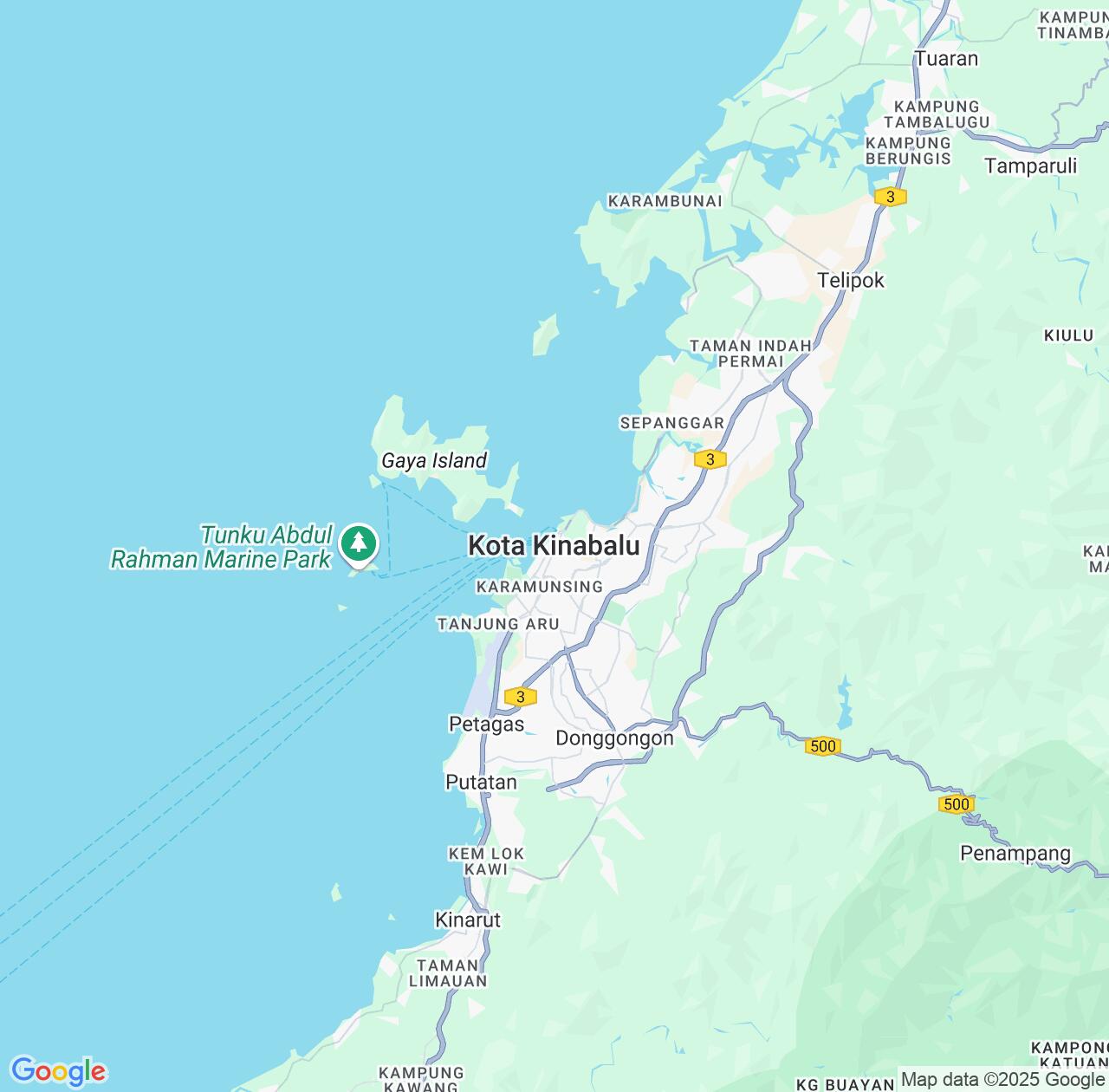 Map image for Intellectual Property Lawyers in Kota Kinabalu and Sabah IP firms at coordinates  ; .