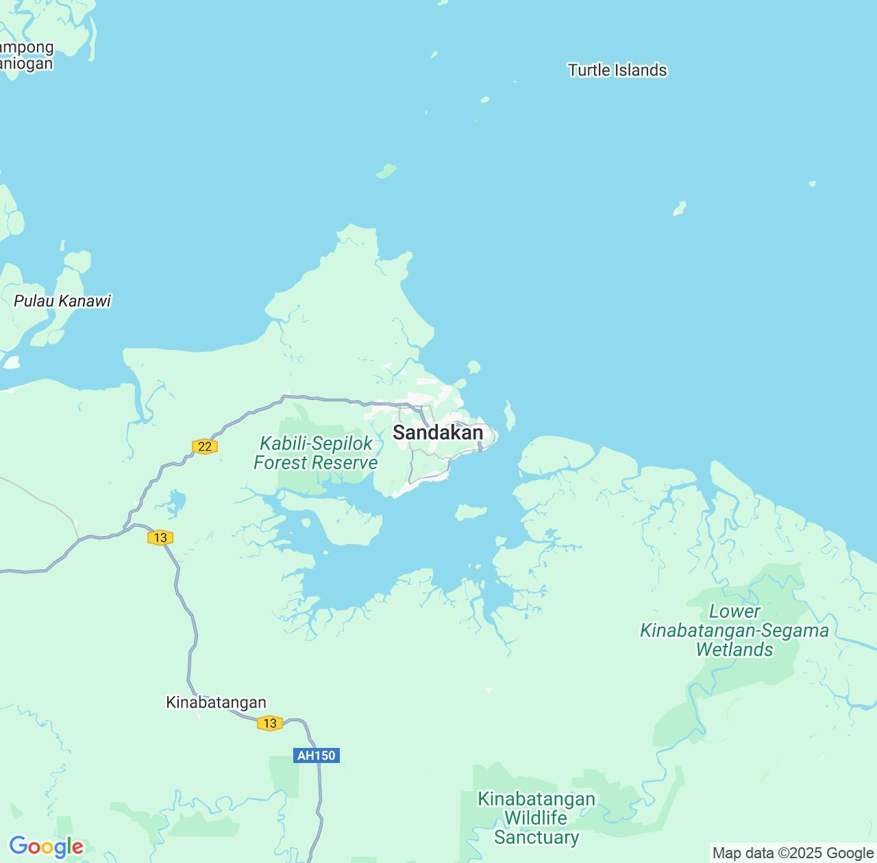 Map image for Intellectual Property Lawyers in Sandakan and Sabah IP firms at coordinates  ; .