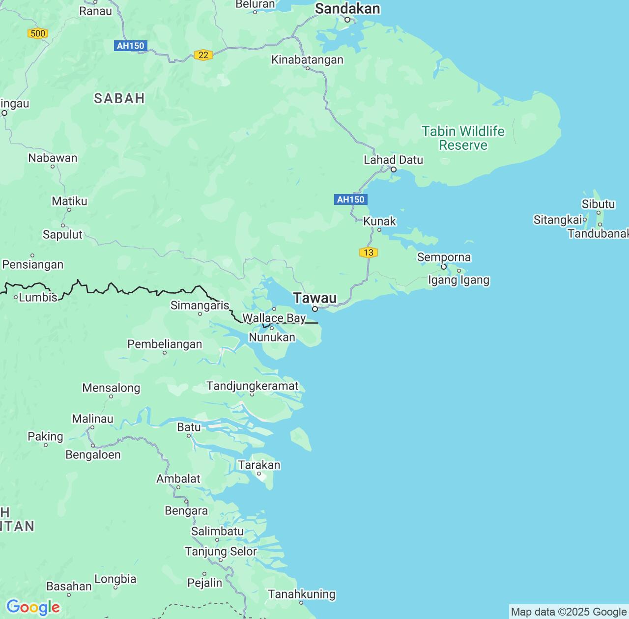 Map image for Intellectual Property Lawyers in Tawau and Sabah IP firms at coordinates  ; .