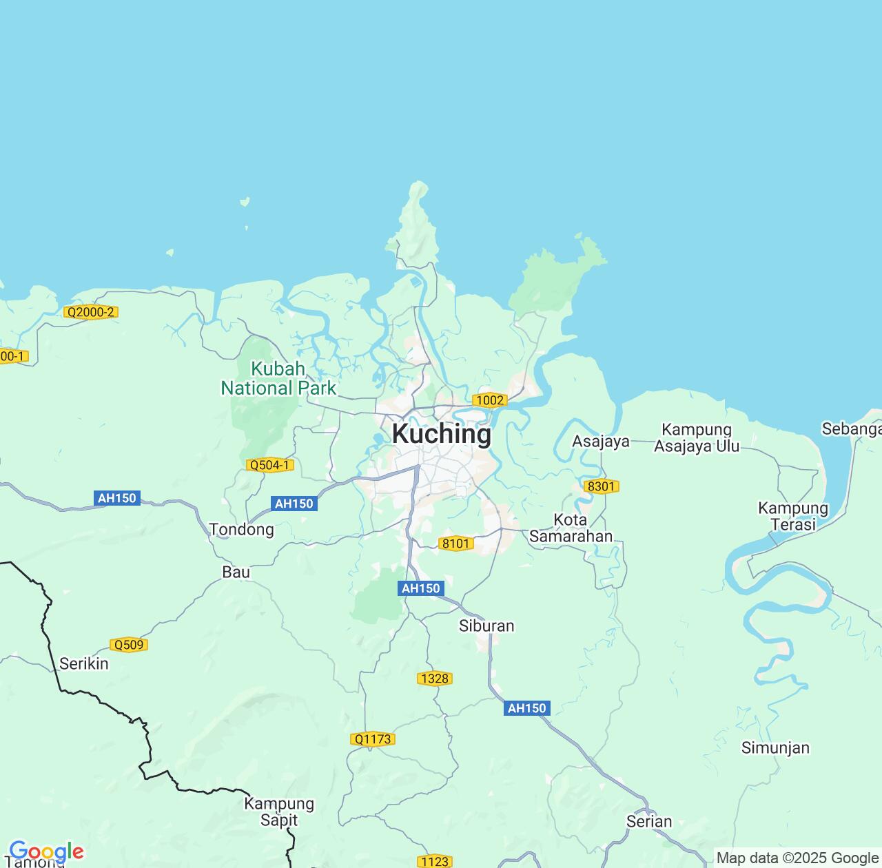 Map image for Intellectual Property Lawyers in Kuching and Sarawak IP firms at coordinates  ; .