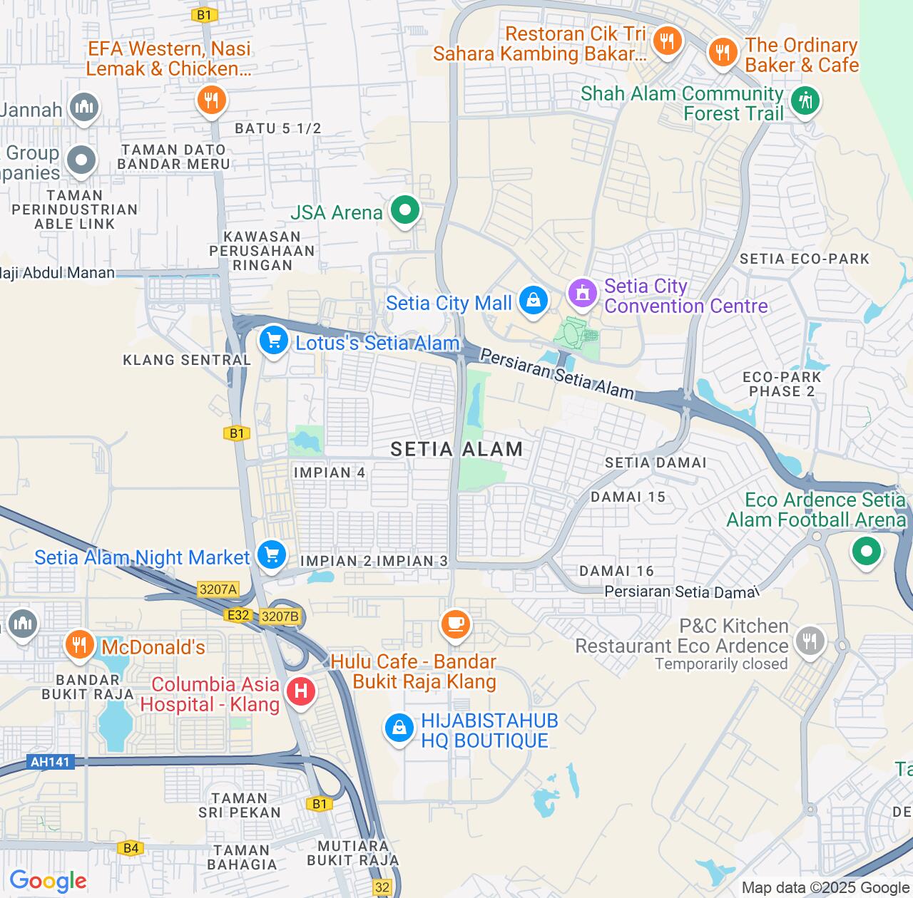 Map image for Intellectual Property Lawyers in Setia Alam and Selangor IP firms at coordinates  ; .