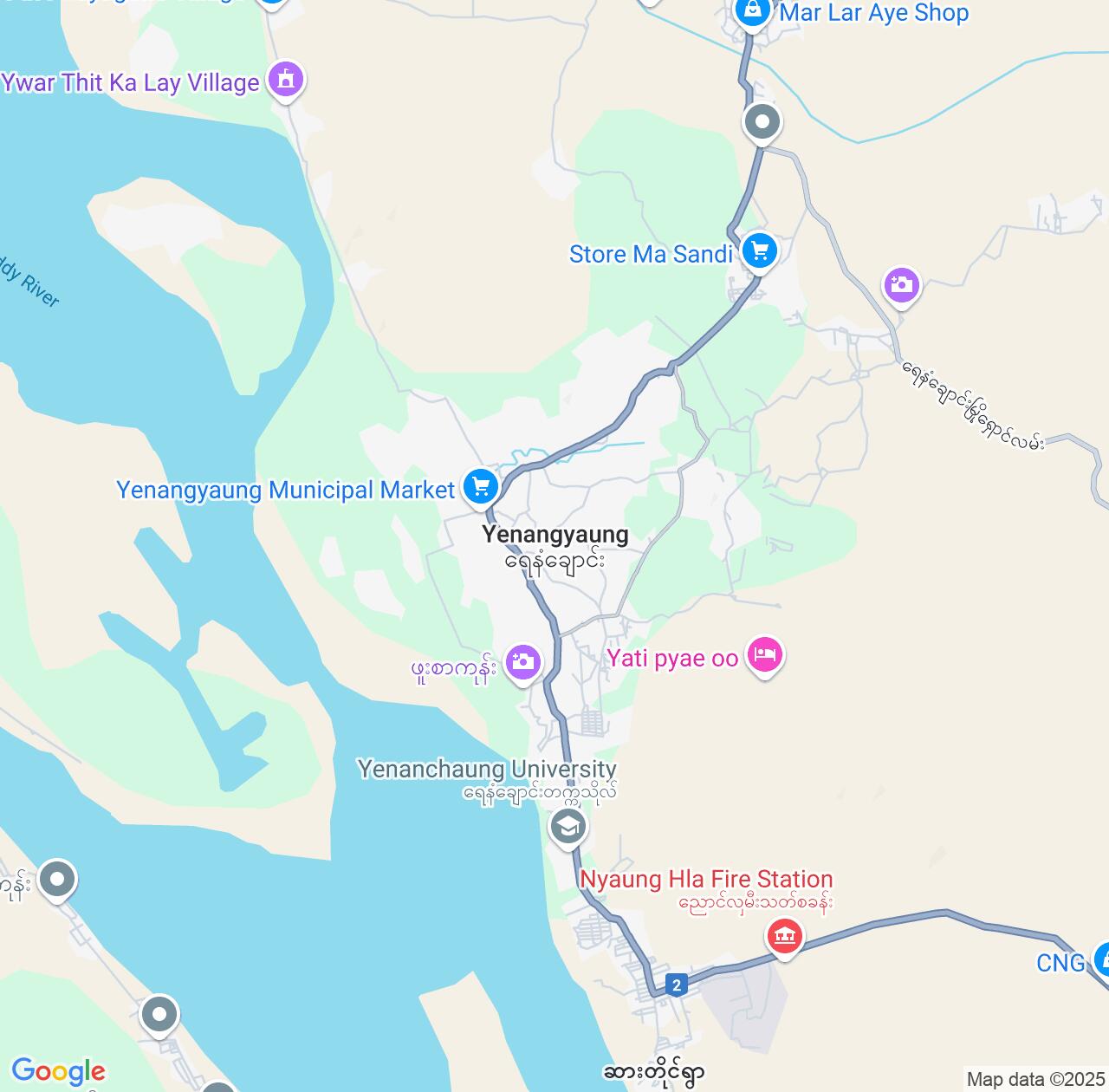 Map image for Intellectual Property Lawyers in Yenangyaung and Magway IP firms at coordinates  ; .