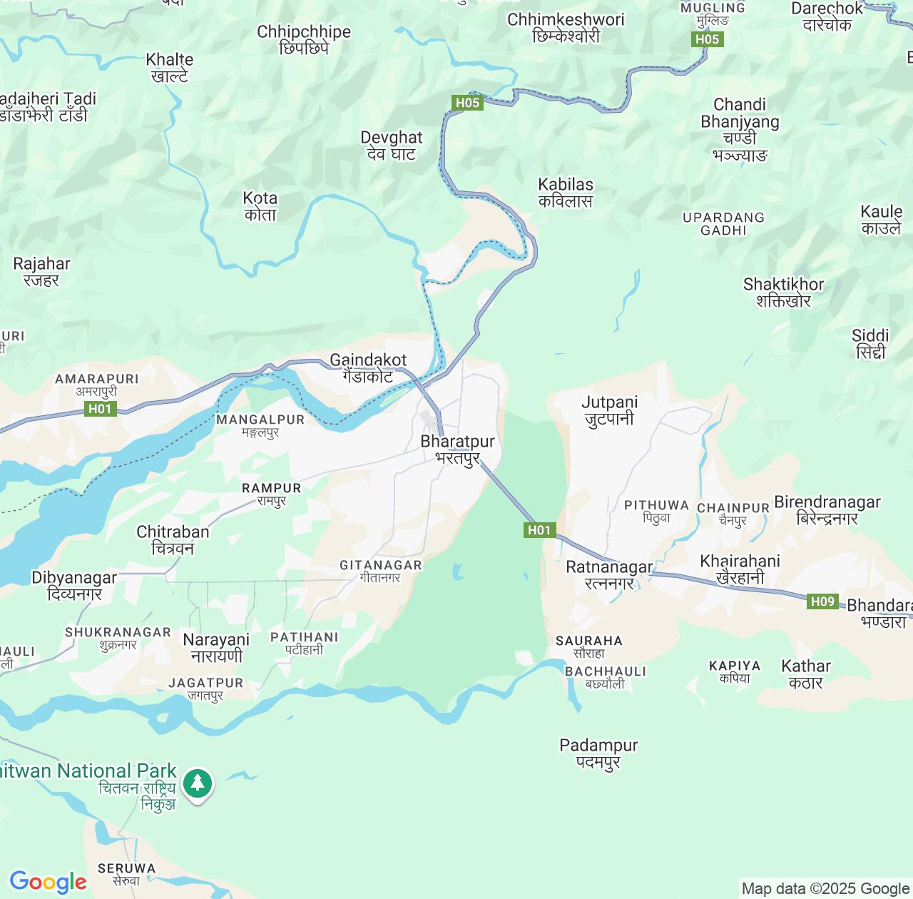 Map image for Intellectual Property Lawyers in Bharatpur and Bagmati Province IP firms at coordinates  ; .