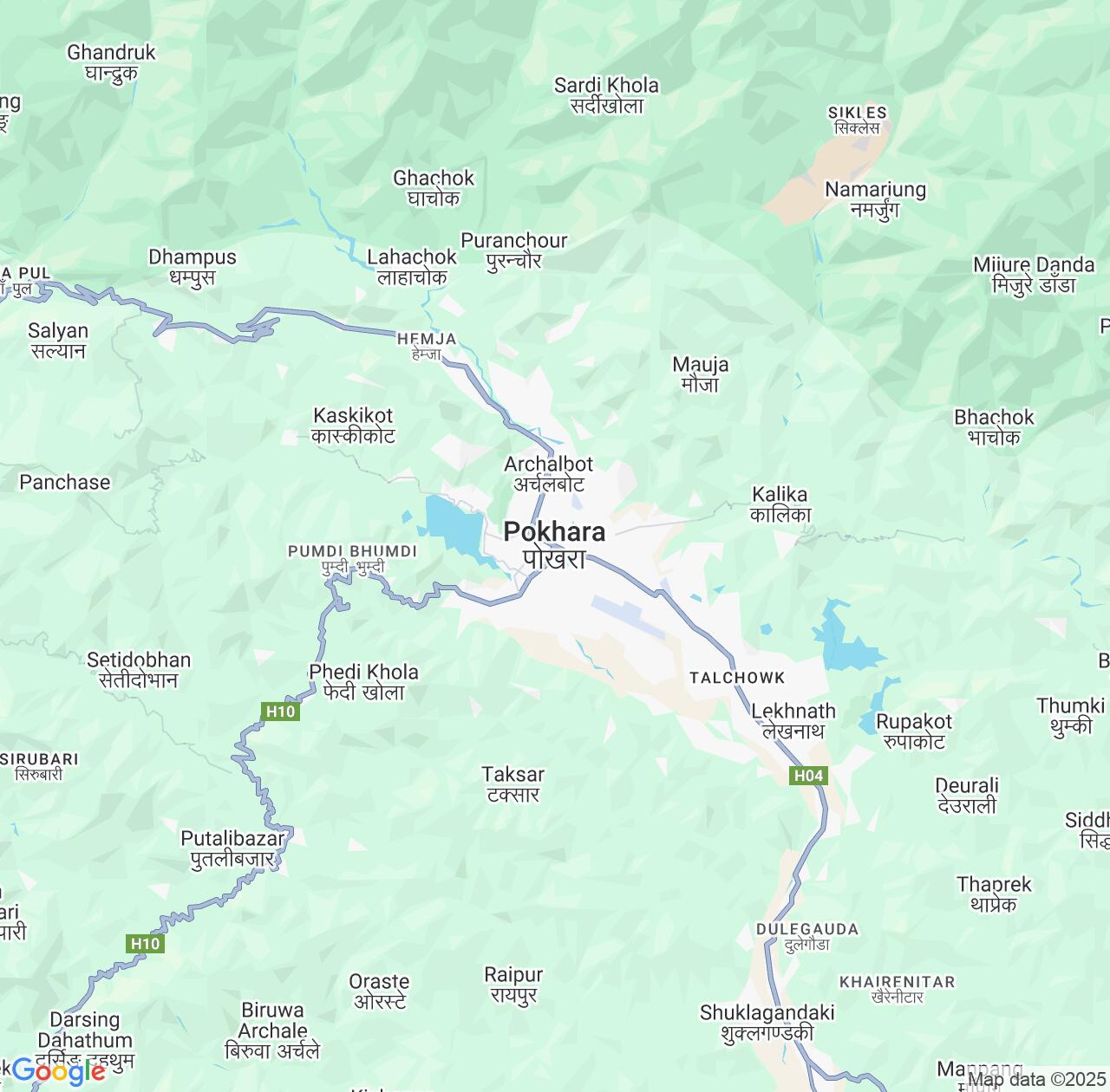 Map image for Intellectual Property Lawyers in Pokhara and Province 4 IP firms at coordinates  ; .
