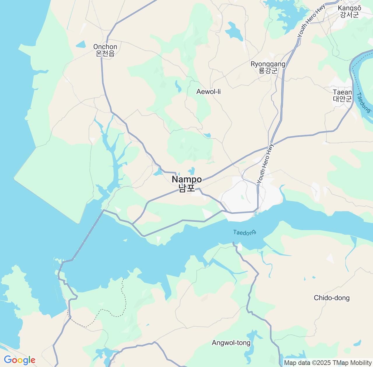 Map image for Intellectual Property Lawyers in Nampo and North Korea IP firms at coordinates  ; .