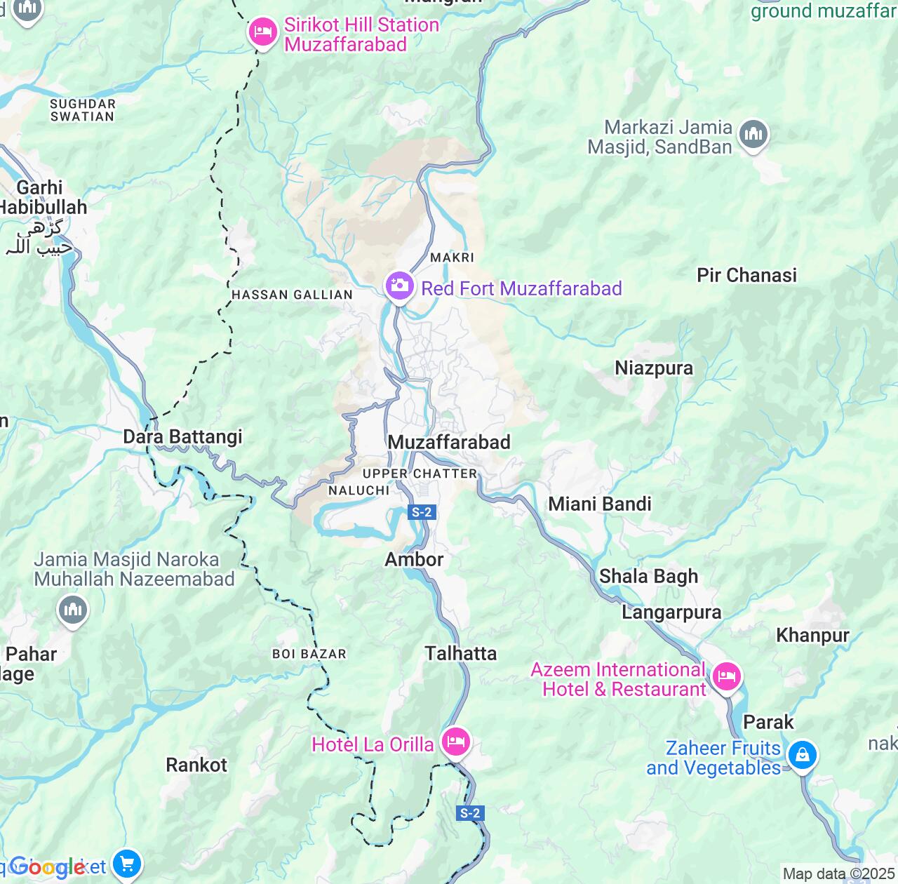 Map image for Intellectual Property Lawyers in Muzaffarabad and Azad Jammu and Kashmir(POK) IP firms at coordinates  ; .