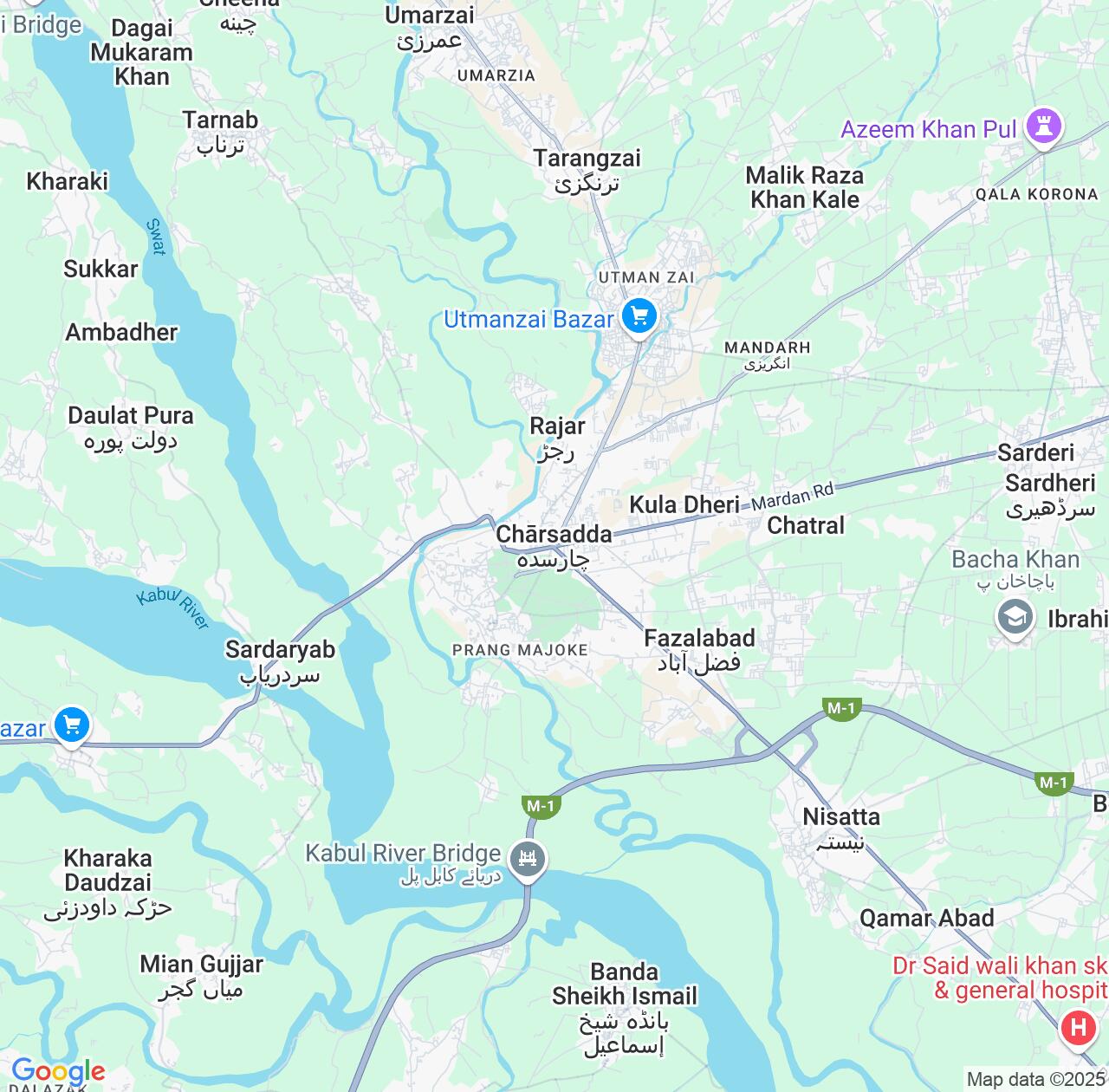Map image for Intellectual Property Lawyers in Charsadda and Khyber Pakhtunkhwa IP firms at coordinates  ; .
