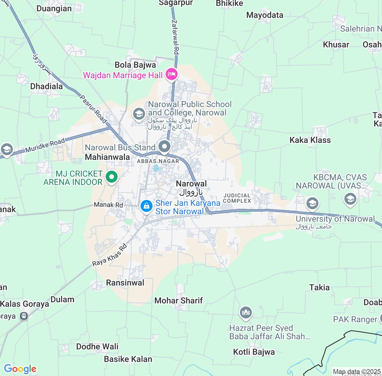 Map image for Intellectual Property Lawyers in Narowal and Punjab IP firms at coordinates  ; .