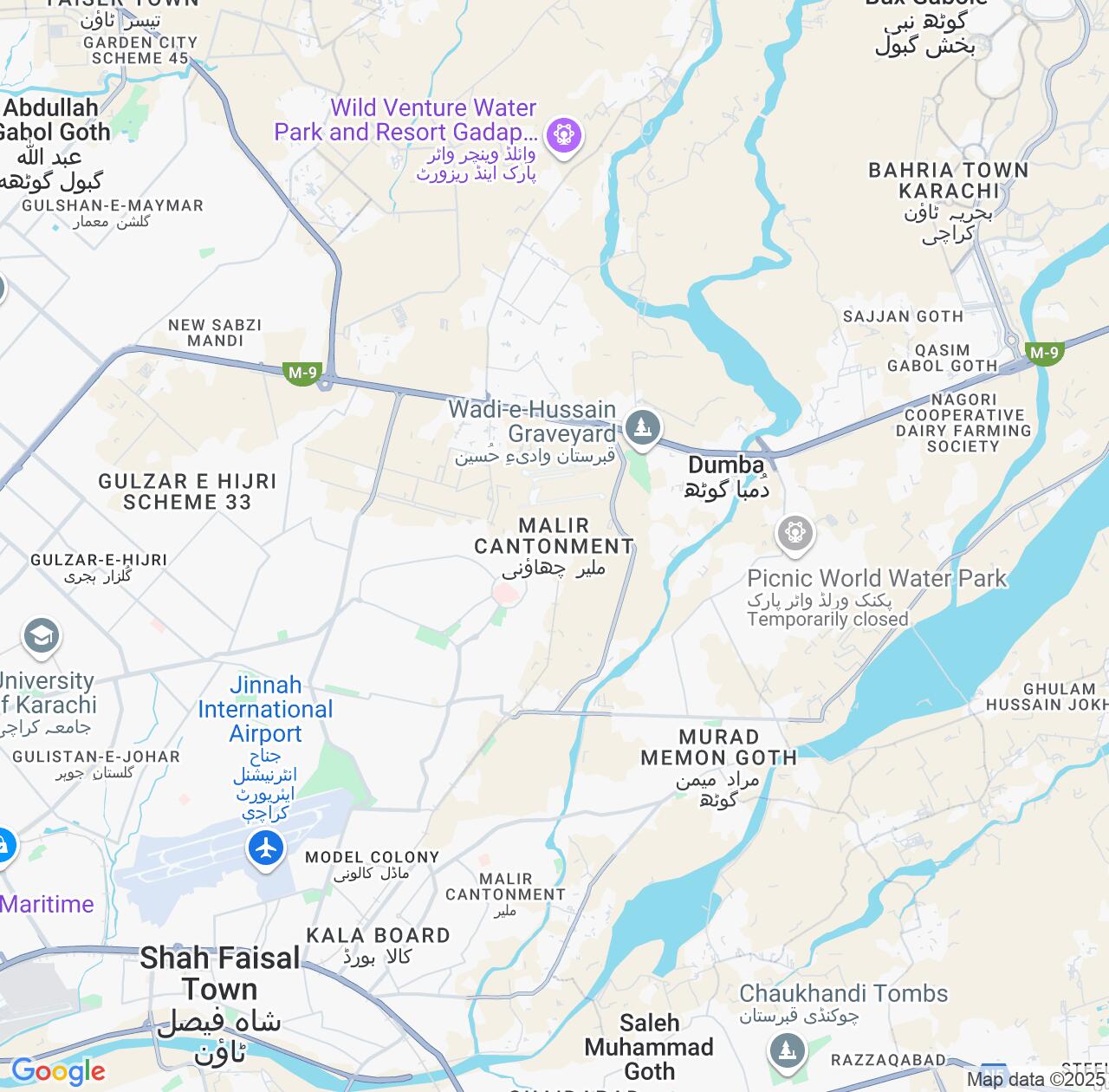 Map image for Intellectual Property Lawyers in Malir Cantonment and Sindh IP firms at coordinates  ; .
