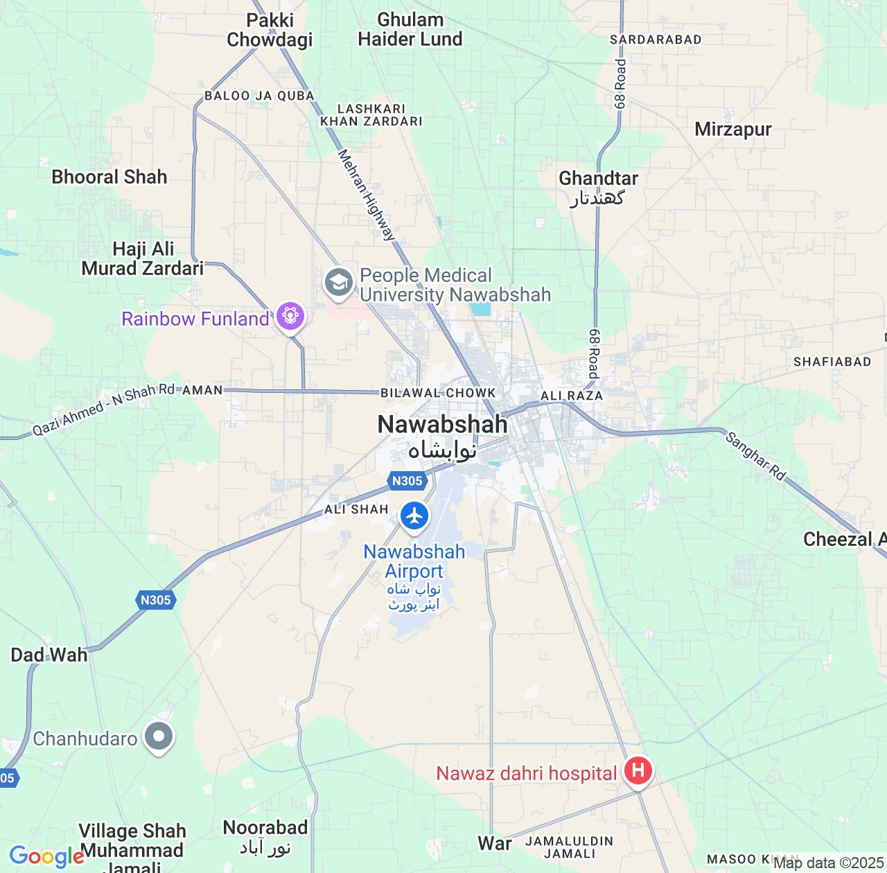 Map image for Intellectual Property Lawyers in Nawabshah and Sindh IP firms at coordinates  ; .