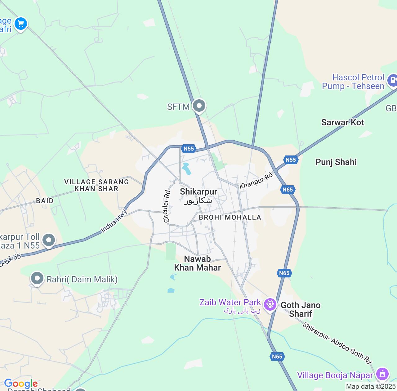 Map image for Intellectual Property Lawyers in Shikarpur and Sindh IP firms at coordinates  ; .
