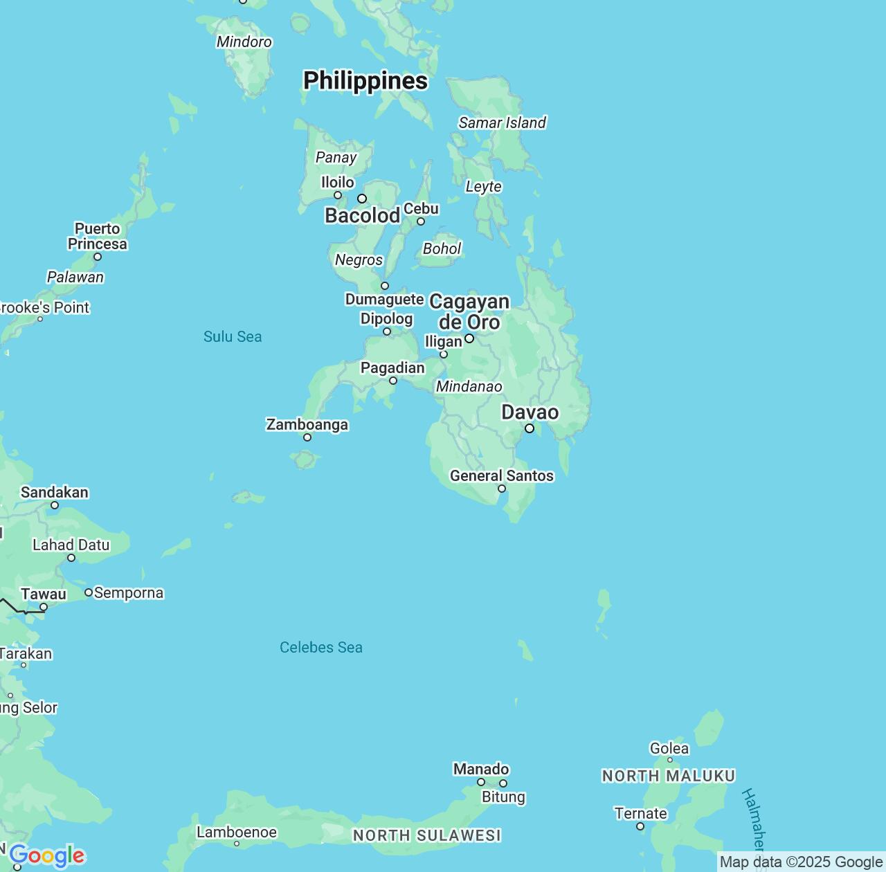 Map image for Intellectual Property Lawyers in Autonomous Region in Muslim Mindanao and Philippines IP firms at coordinates  ; .