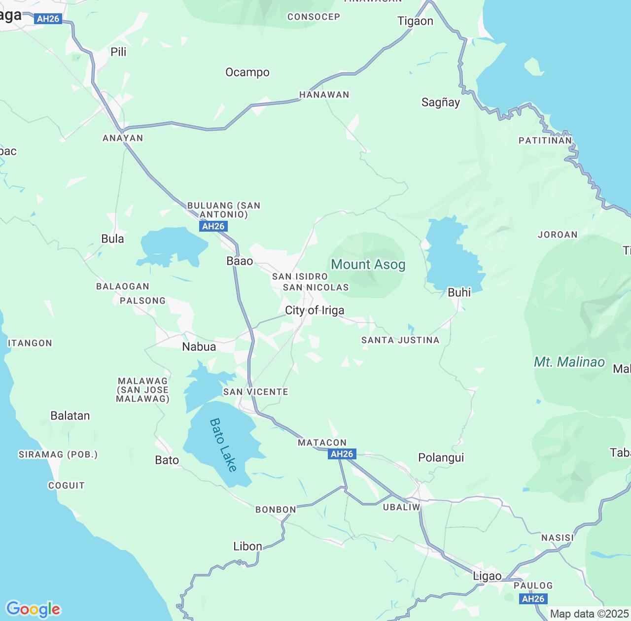 Map image for Intellectual Property Lawyers in Iriga City and Bicol Region IP firms at coordinates  ; .