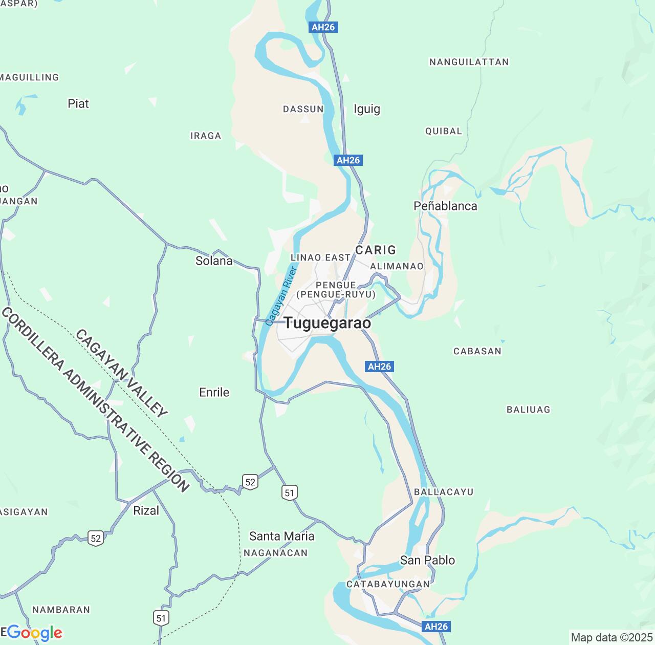 Map image for Intellectual Property Lawyers in Tuguegarao and Cagayan Valley IP firms at coordinates  ; .