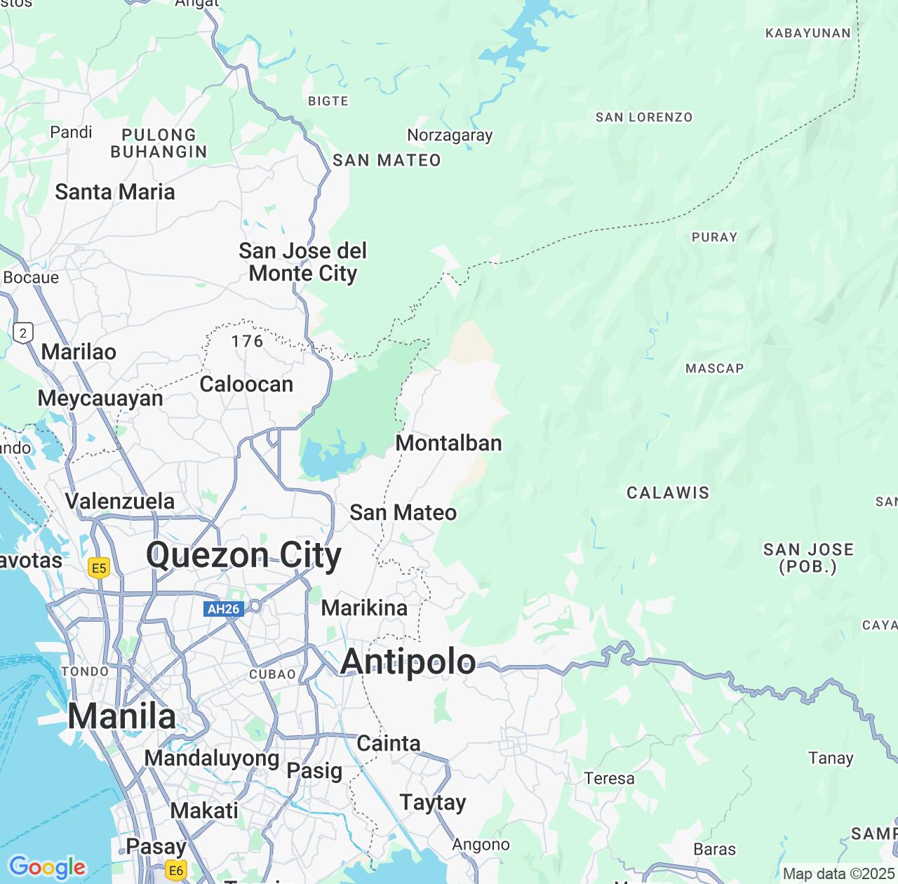 Map image for Intellectual Property Lawyers in Rodriguez and Calabarzon IP firms at coordinates  ; .