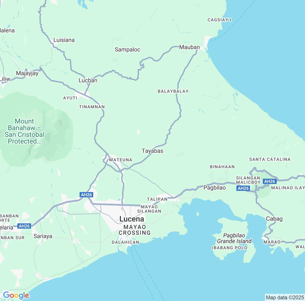 Map image for Intellectual Property Lawyers in Tayabas and Calabarzon IP firms at coordinates  ; .