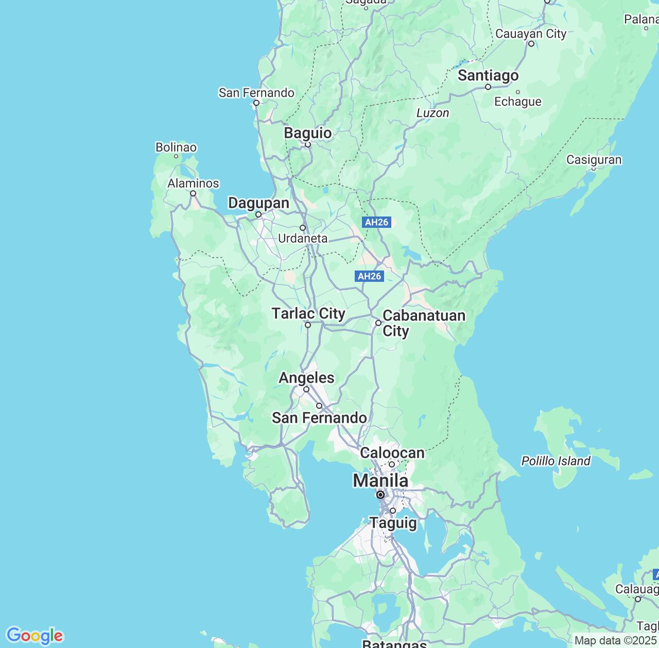 Map image for Intellectual Property Lawyers in Central Luzon and Philippines IP firms at coordinates  ; .