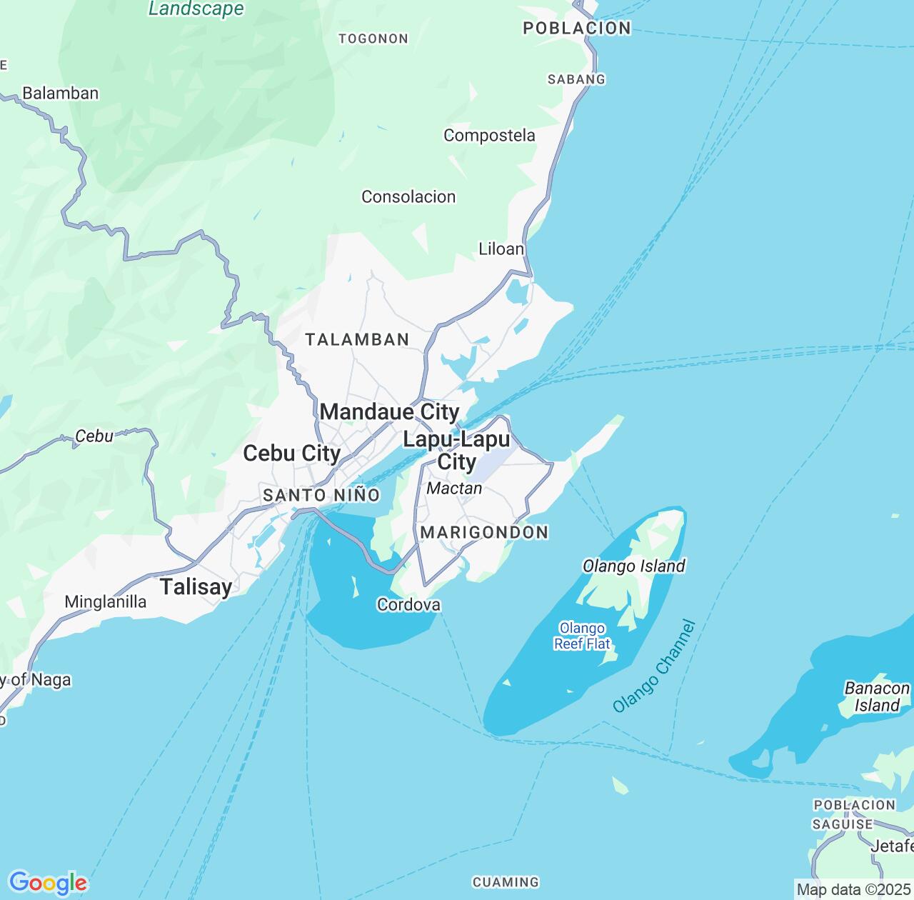 Map image for Intellectual Property Lawyers in Lapu-Lapu City and Central Visayas IP firms at coordinates  ; .