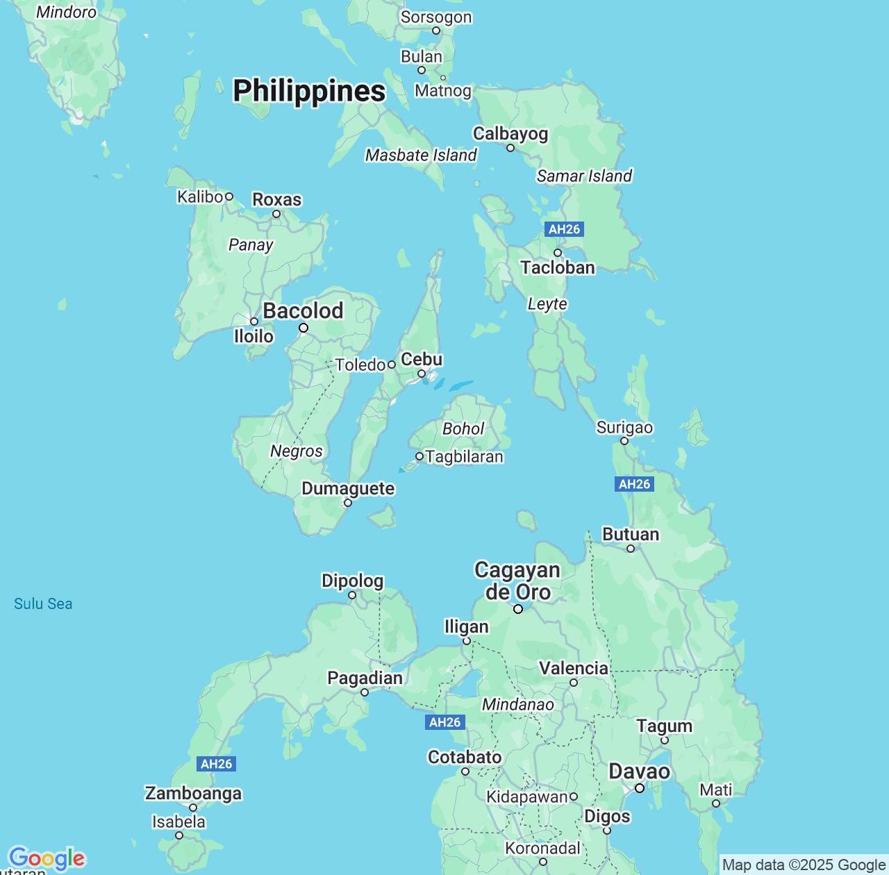 Map image for Intellectual Property Lawyers in Central Visayas and Philippines IP firms at coordinates  ; .