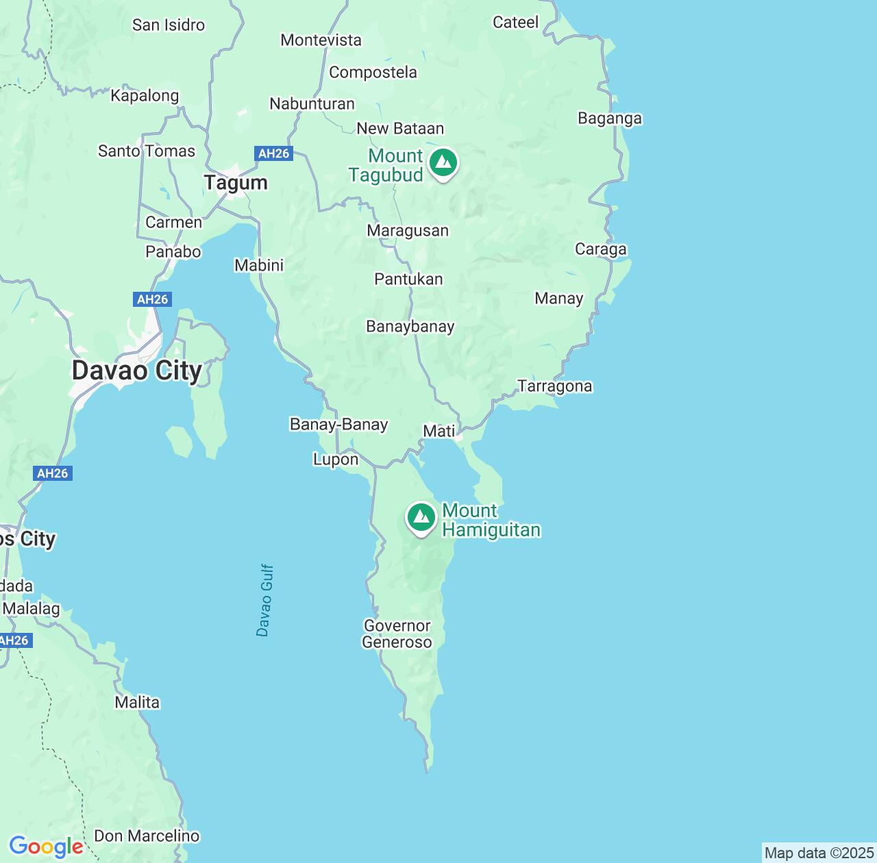 Map image for Intellectual Property Lawyers in Mati and Davao Region IP firms at coordinates  ; .