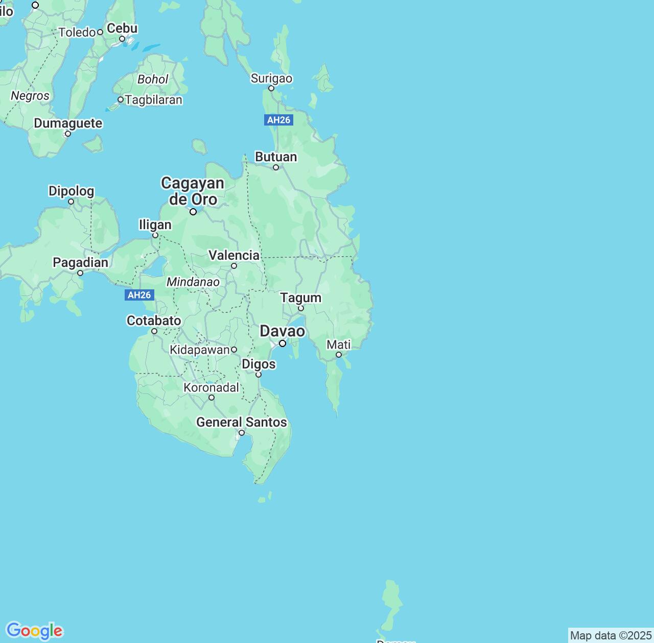 Map image for Intellectual Property Lawyers in Davao Region and Philippines IP firms at coordinates  ; .
