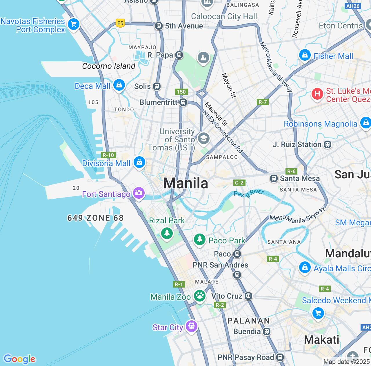 Map image for Intellectual Property Lawyers in Manila and Metro Manila IP firms at coordinates  ; .