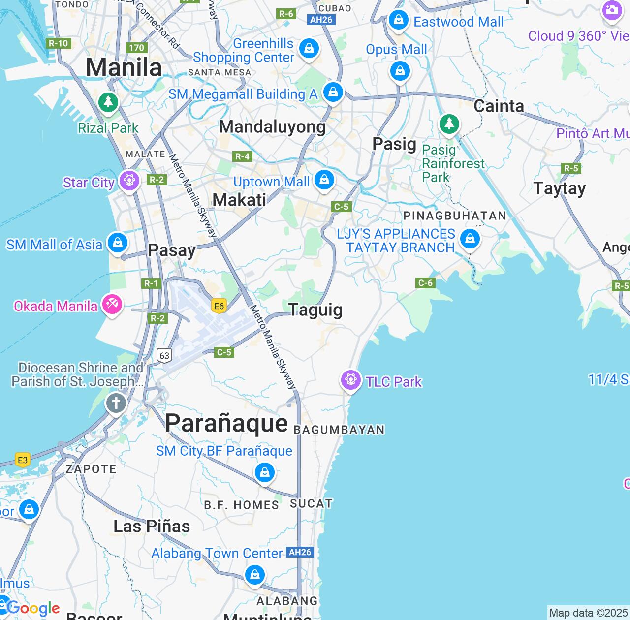 Map image for Intellectual Property Lawyers in Taguig and Metro Manila IP firms at coordinates  ; .