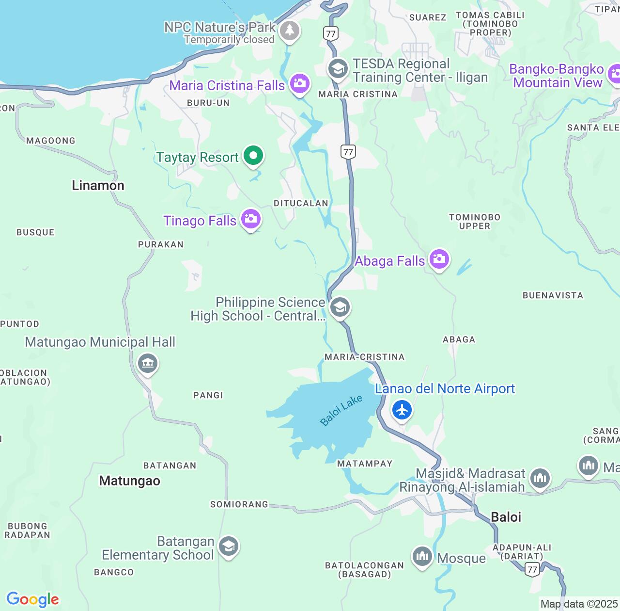 Map image for Intellectual Property Lawyers in Mantampay and Northern Mindanao IP firms at coordinates  ; .