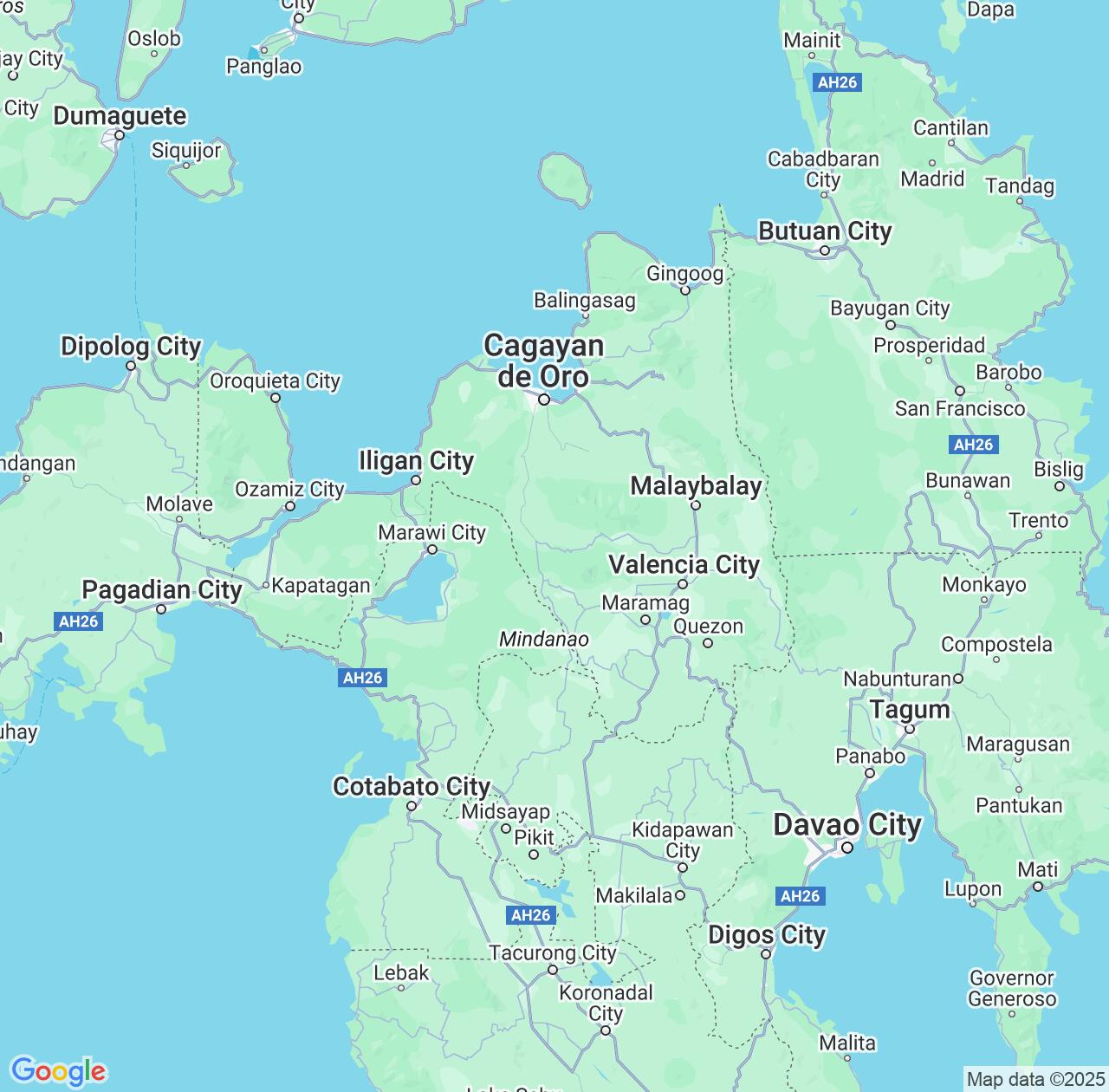 Map image for Intellectual Property Lawyers in Northern Mindanao and Philippines IP firms at coordinates  ; .
