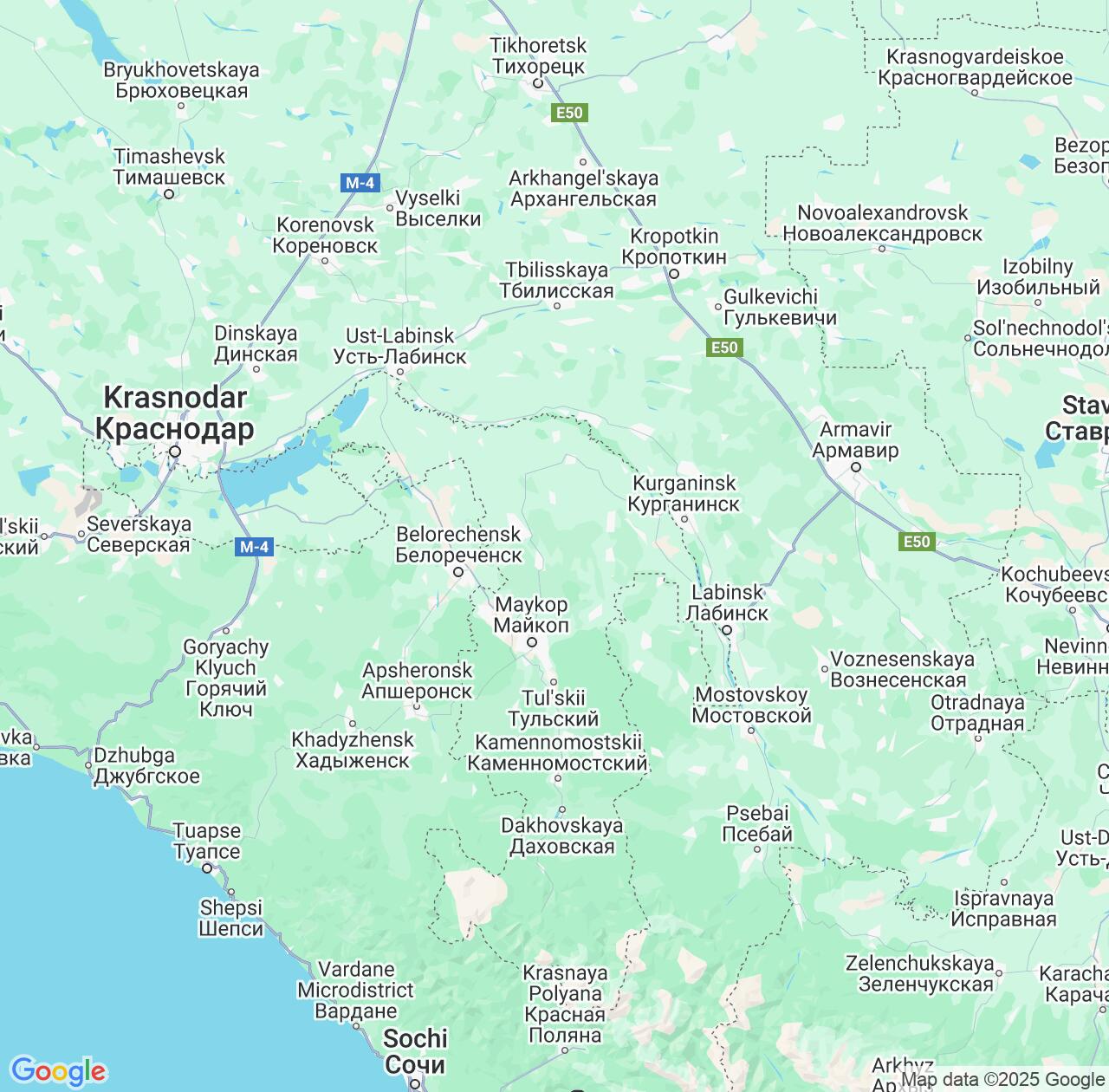 Map image for Intellectual Property Lawyers in Adygeya Republic and Russia IP firms at coordinates  ; .