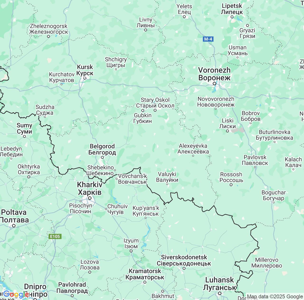 Map image for Intellectual Property Lawyers in Belgorod Oblast and Russia IP firms at coordinates  ; .