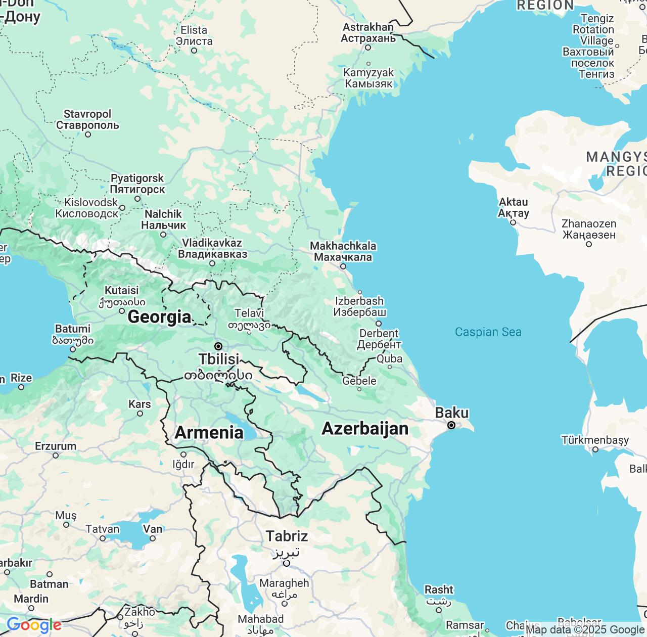 Map image for Intellectual Property Lawyers in Dagestan and Russia IP firms at coordinates  ; .