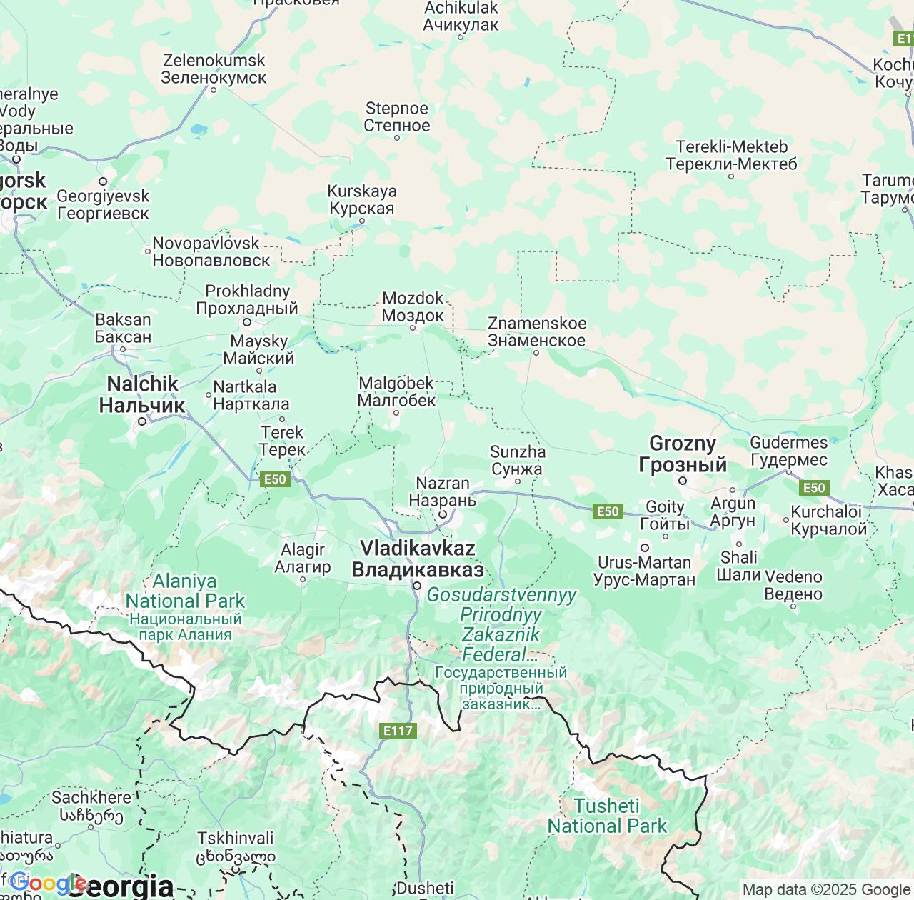 Map image for Intellectual Property Lawyers in Ingushetiya Republic and Russia IP firms at coordinates  ; .