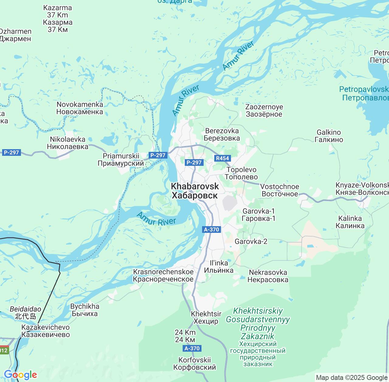 Map image for Intellectual Property Lawyers in Khabarovsk and Russia IP firms at coordinates  ; .