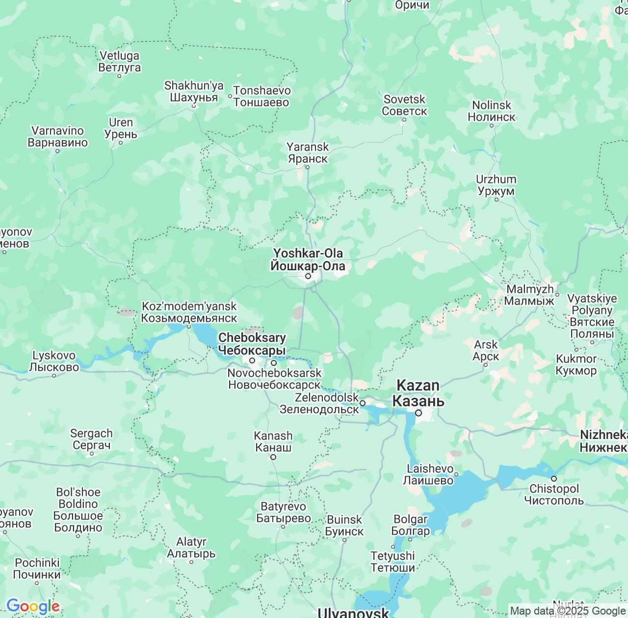 Map image for Intellectual Property Lawyers in Mariy-El Republic and Russia IP firms at coordinates  ; .